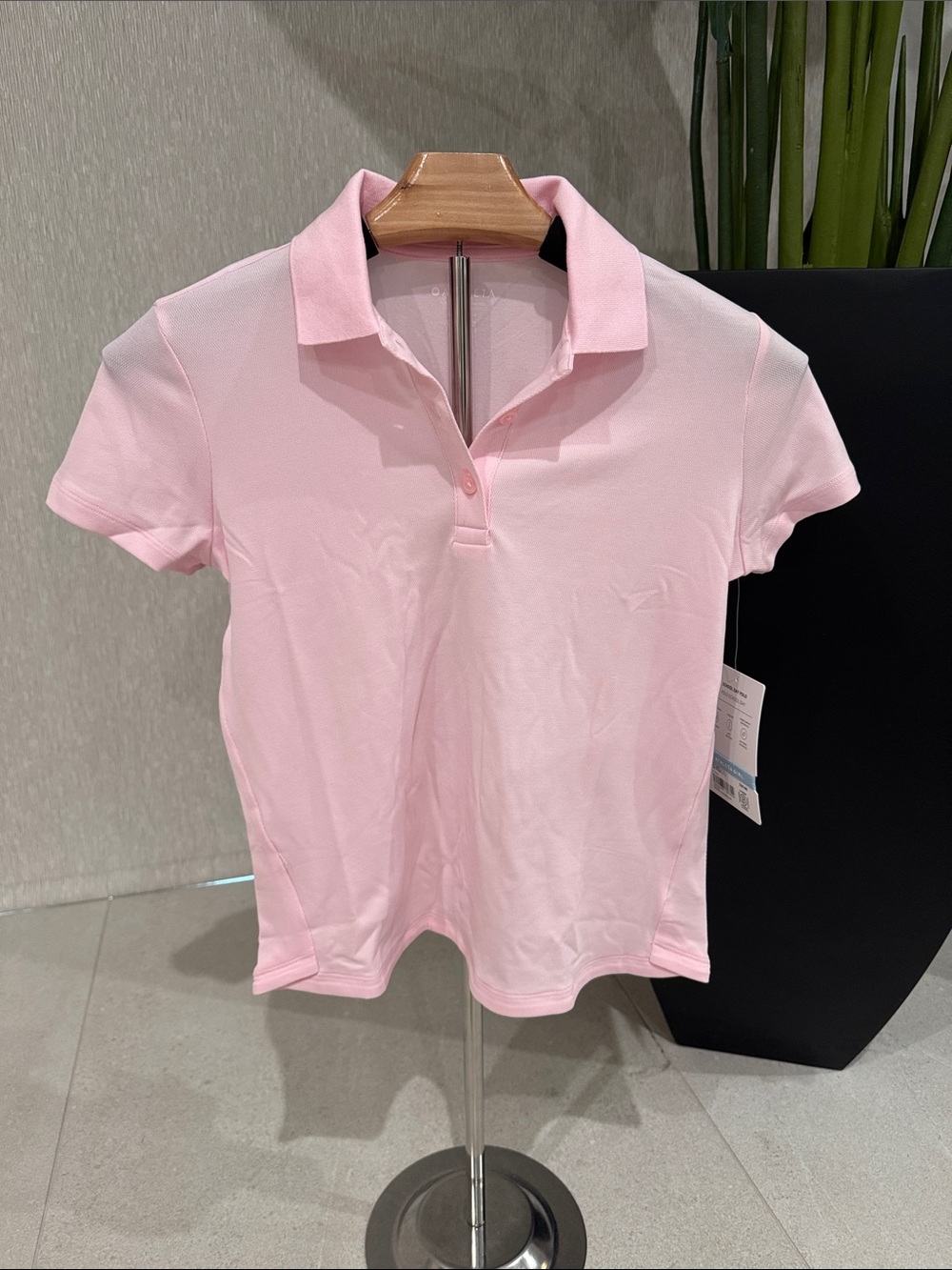 NWT Athleta girls School Day Pink Polo Large 12 Uniform